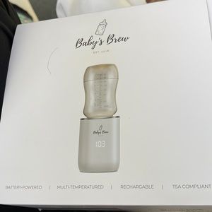 Baby’s Brew portable bottle warmer new in box